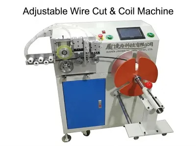 Máquina Automática de Corte y Bobinado de Cable Ajustable WPM-110CL