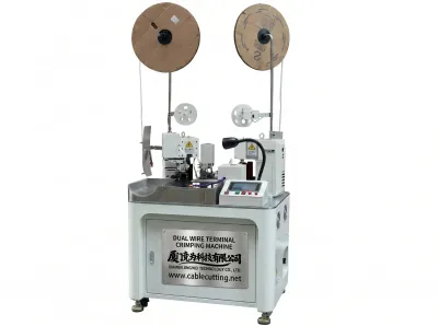 Peladora y Retorcedora de Cables Portátil Semiautomática WPM-180 - Máquina de Corte y Pelado de Cables