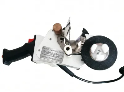 Máquina Bobinadora de Cinta Manual Portátil para Cables AT-100