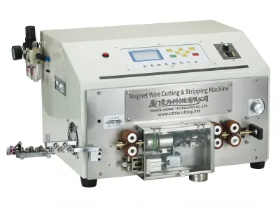Máquina Automática de Corte y Pelado de Alambre Magnético WPM-0525 - Peladora de Cable Esmaltado