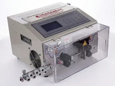 Máquina Automática Peladora y Cortadora de Alambre 0.1-1.0mm² WPM-09JE2 - Máquina de Corte y Pelado de Cables