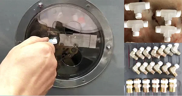 Máquina envolvedora de cinta de teflón de roscas de tubería