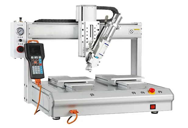  máquina dispensadora automática de pegamento AB máquina del sistema de control del dispensador de 3 ejes 