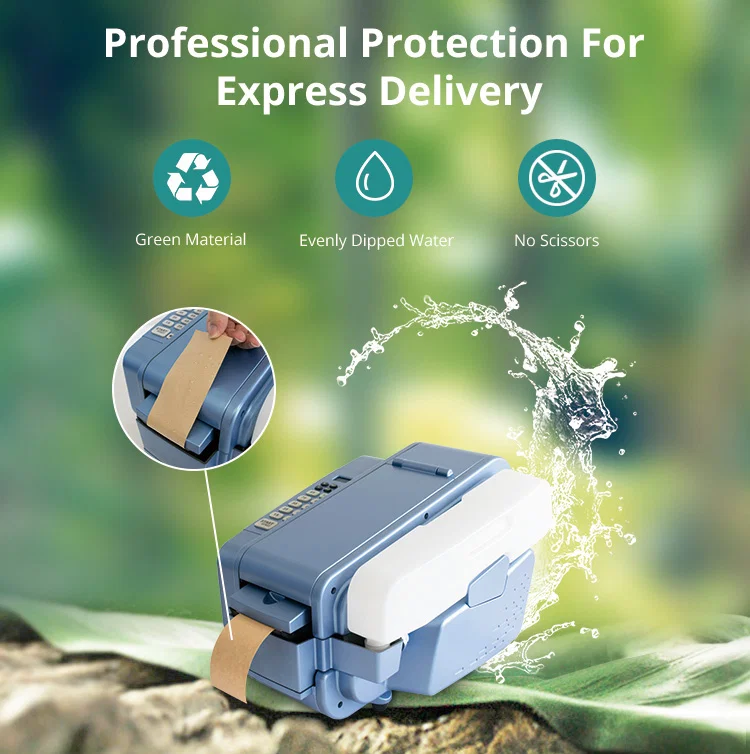 Máquina dispensadora de cinta engomada activada por agua, máquina de cinta de papel engomado, máquina de cinta engomada, máquina de cinta engomada kraft 