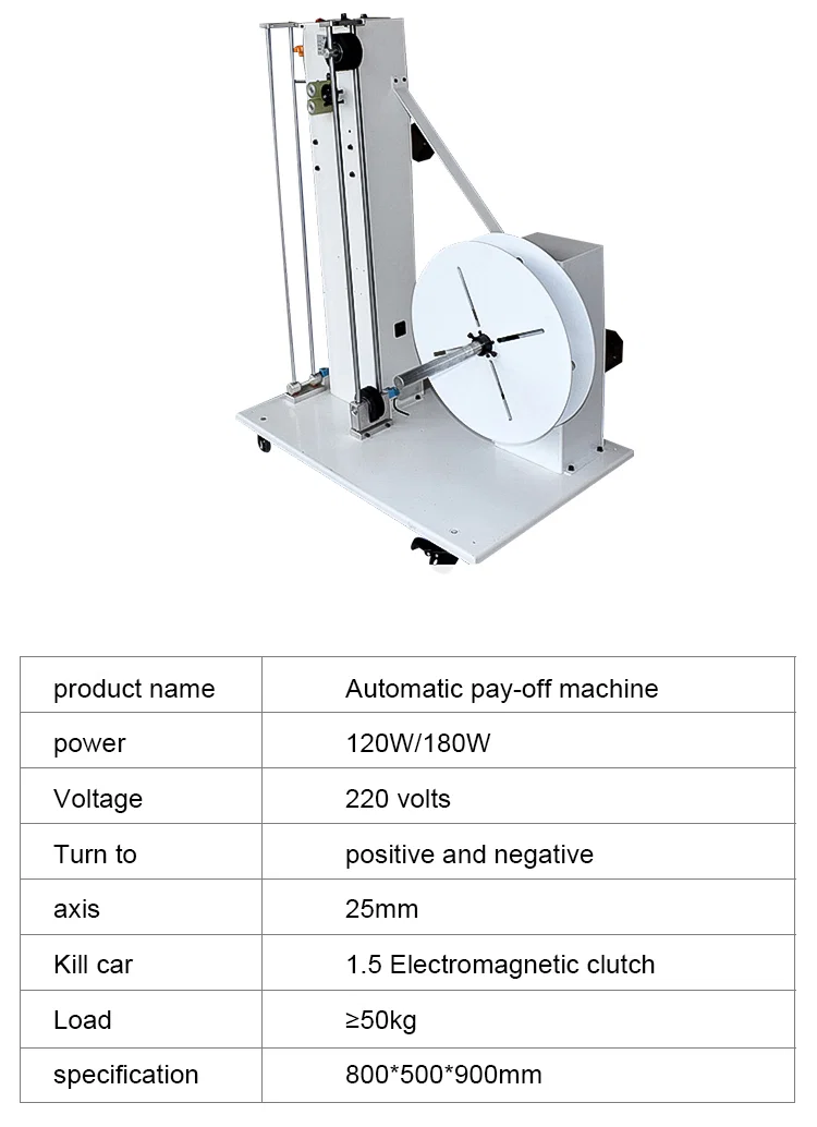 Máquina de pago automático, alimentador de alambre de conversión de frecuencia automática, máquina de pago de cuatro ejes, máquina de pago de doble propósito horizontal y vertical, alimentador de alambre de conversión de frecuencia automática, máquina de pago automático, máquina de pago automático de doble línea, máquina de pago eléctrica infinitamente variable, carrete de pago automático