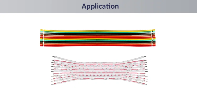 Pantalla de muestra de la máquina cortadora y dividida de pelado de cable plano, pelacables eléctrico, pelacables automático, máquina peladora de alambre plano