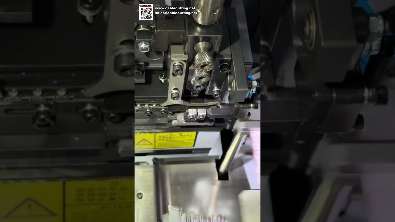 High Efficiency Wire Harness Processing Fully Automatic Ribbon Cable Crimping Machine