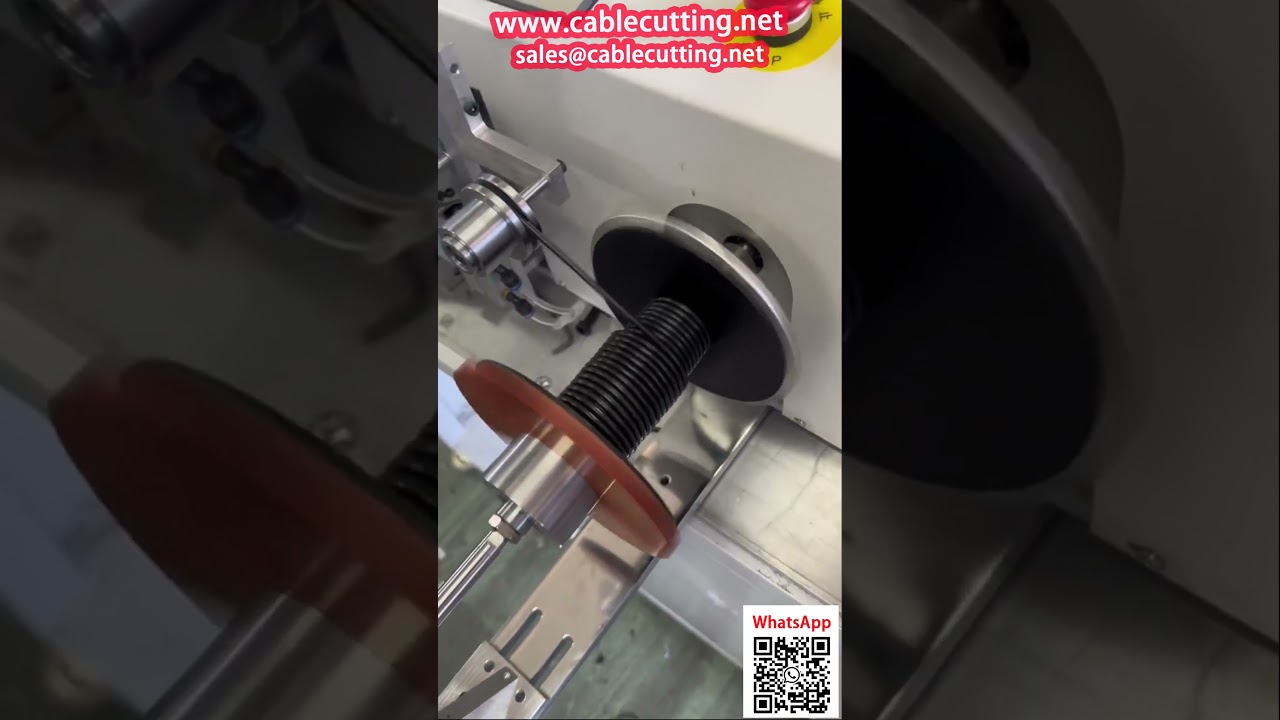 Máquina de Rebobinado y Enrollado de Cable de Soldadura PVC con Contador
