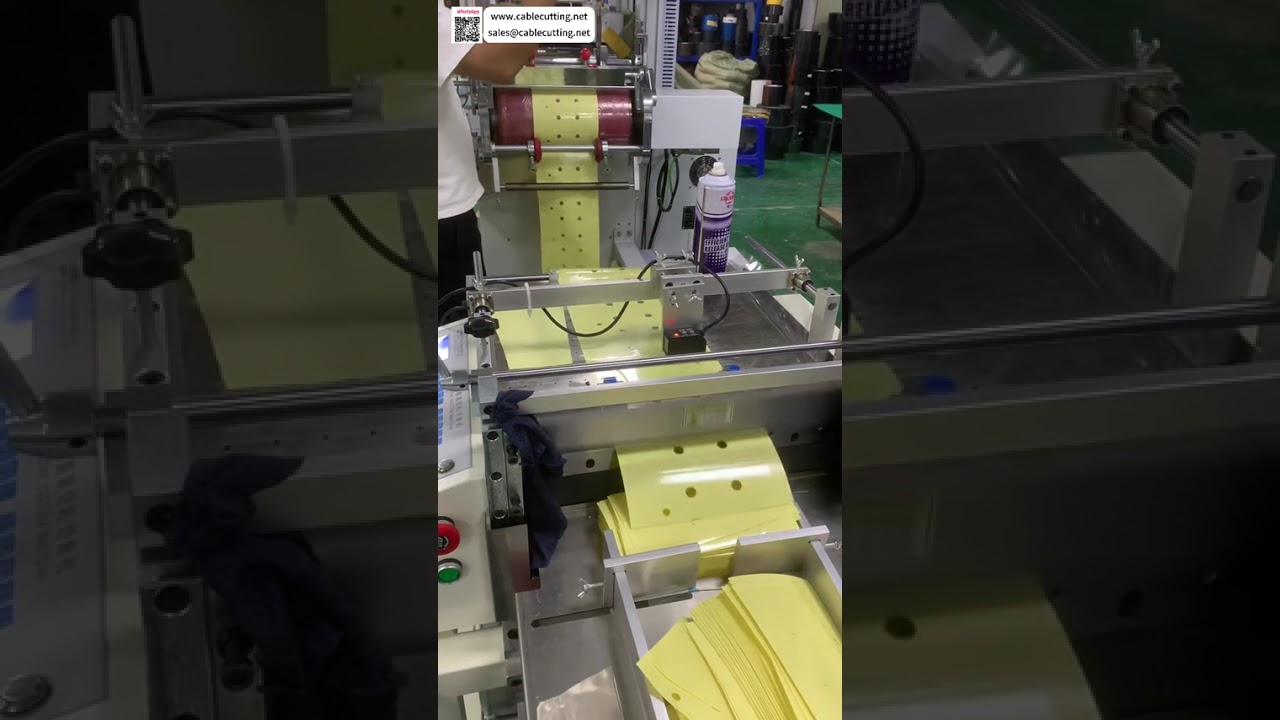 Máquina Automática de Corte Troquelado Sincronizado con Seguimiento de Color para Fabricación de Herramientas