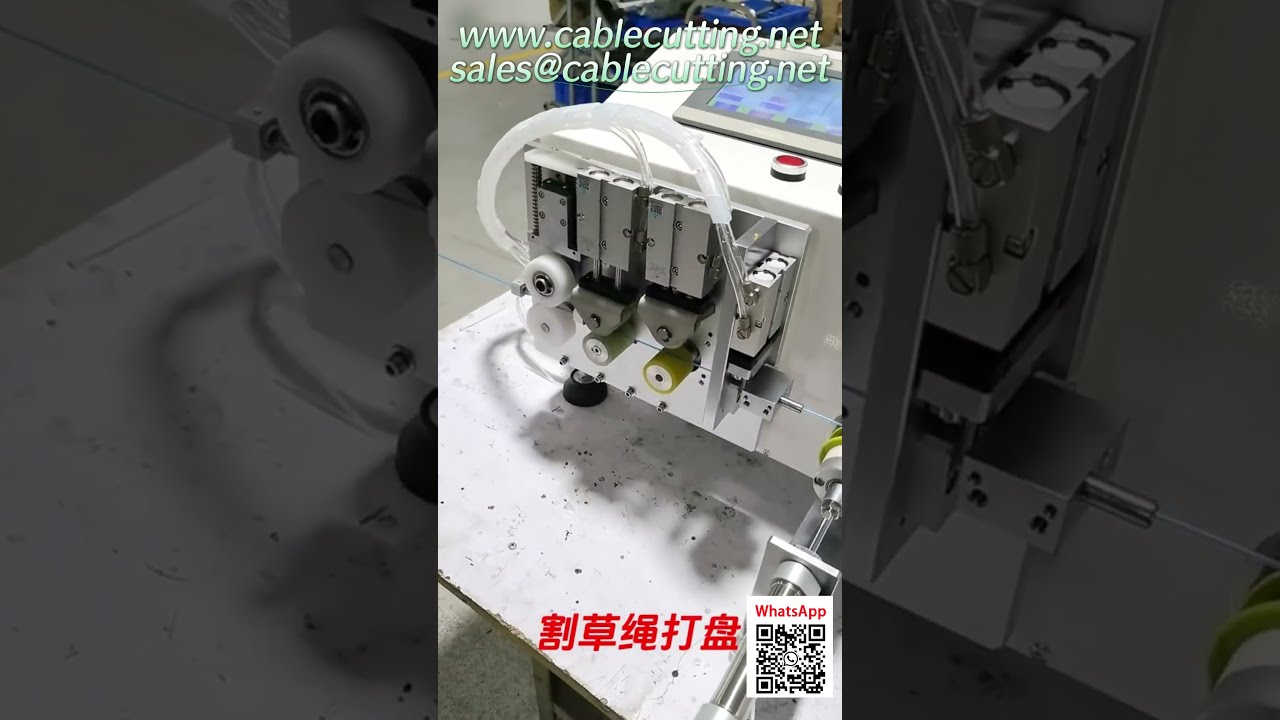 Máquina Automática de Bobinado de Hilo de Cortadora: Travesía, Medición y Corte Precisos