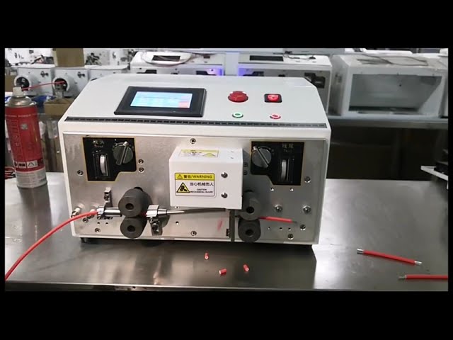 Máquina Automática Neumática para Pelar y Cortar Cables Multinúcleo – Ideal para Fábricas