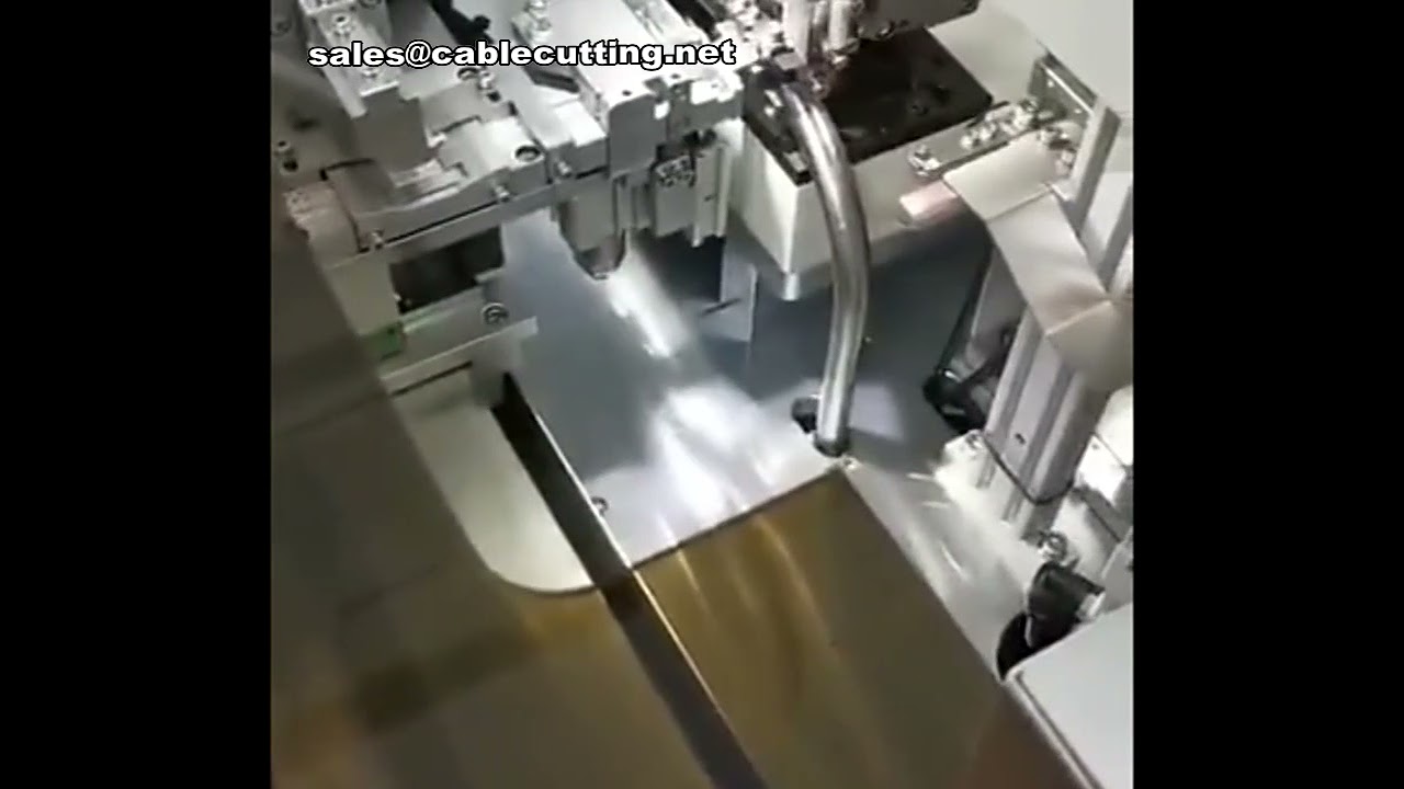 Máquina Pelacables Paralela | Procesadora de Cables Planos | Estanado y Crimpado Automático