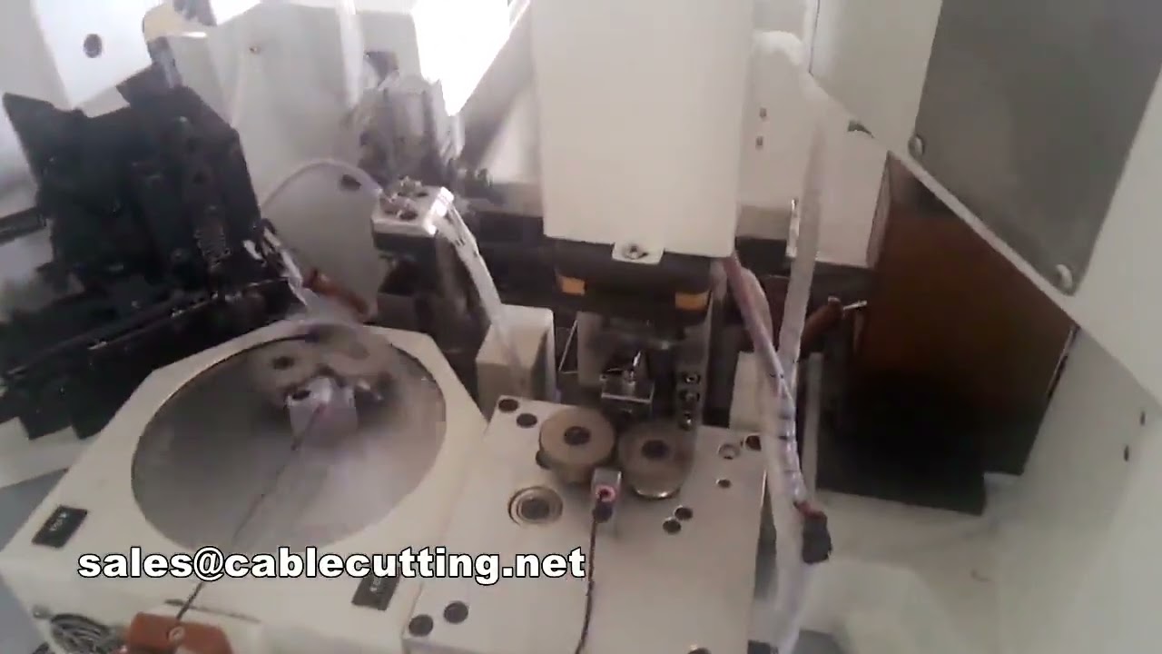 Máquina Crimpadora Automática de Terminales para Cable Doble WPM-180