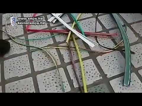 Máquina peladora automática para reciclaje de cables de cobre usados | Pelacables industrial