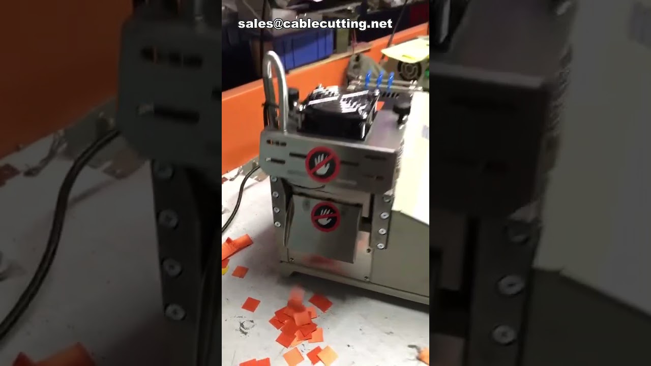 Cortadora automática de etiquetas textiles | Máquina de corte en caliente y frío | Cortadora de cintas por calor
