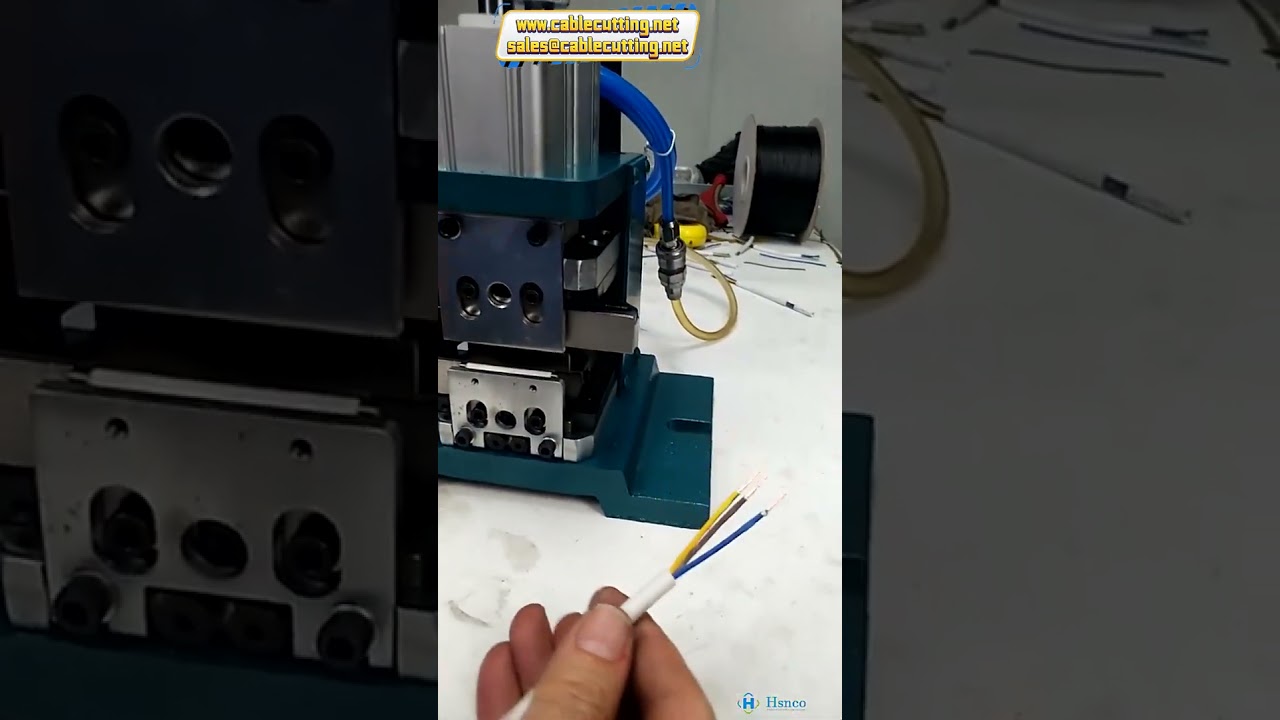 Pelacables Neumático - Máquina de Pelar y Retorcer Cables para Uso Industrial Eficiente
