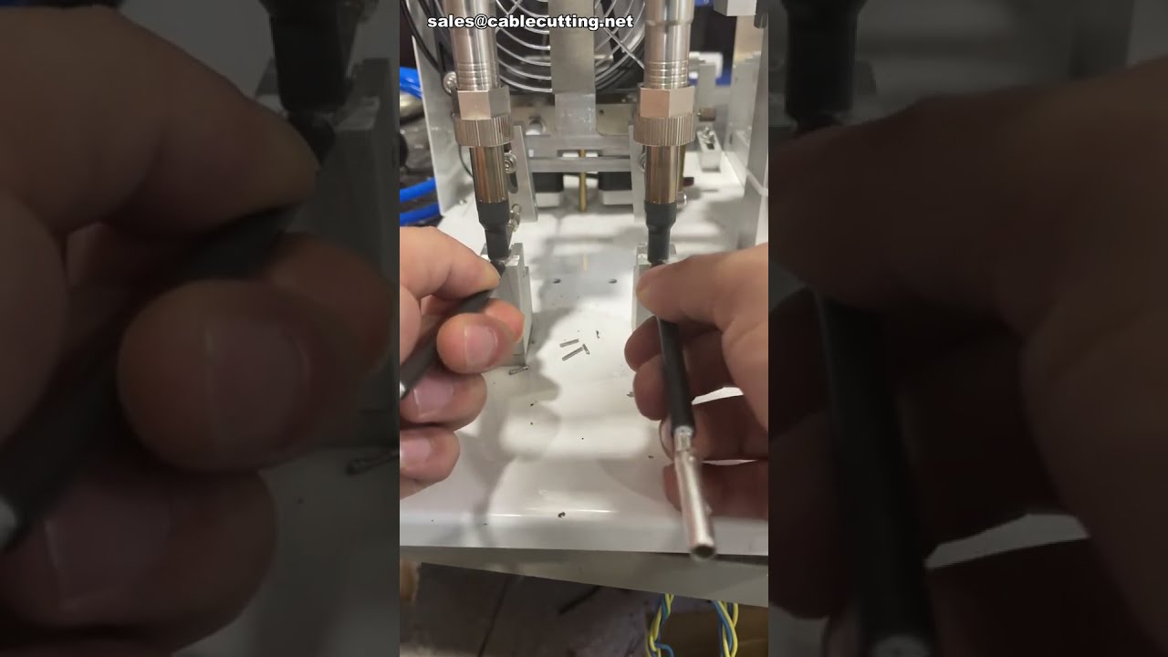 Máquina de Soldar Semiautomática de Doble Pistola para Estañado de Terminales Duplica la Eficiencia #fábrica #maquinaria