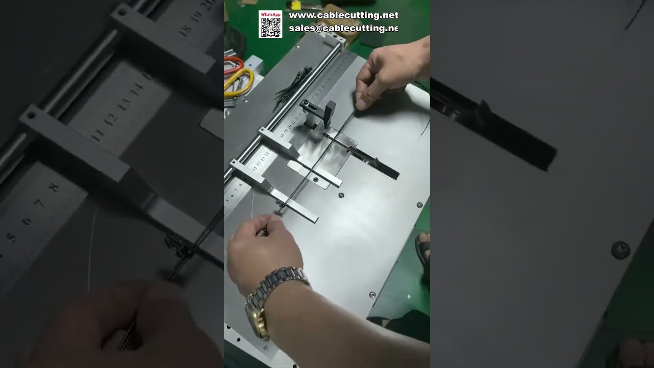 Semi Automatic Special Shaped Nylon Cable Tie Machine