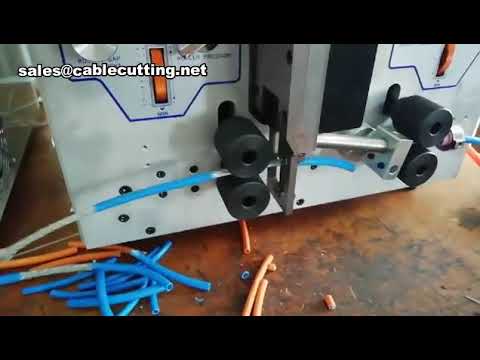 Máquina cortadora y peladora automática de cables RJ45 UTP