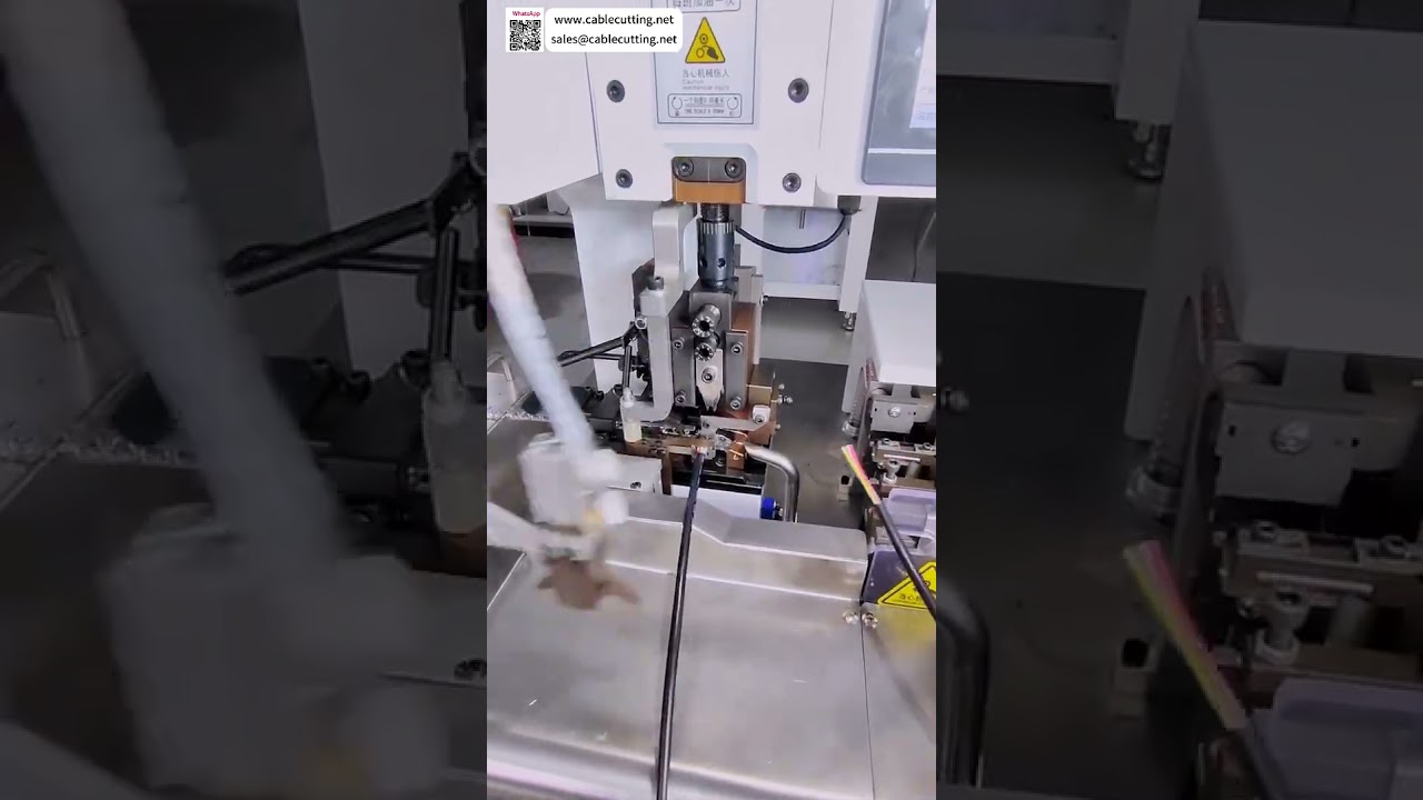 Electric Vehicle Multi Core Sheathed Cable Processing Machine  Auto Wire Harness Equipment