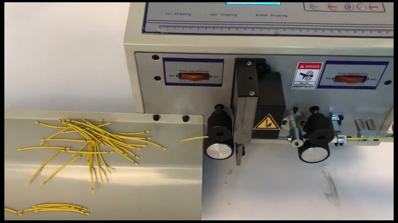Máquina Automática para Pelar Cables: Corte y Pelado Preciso de Alambres