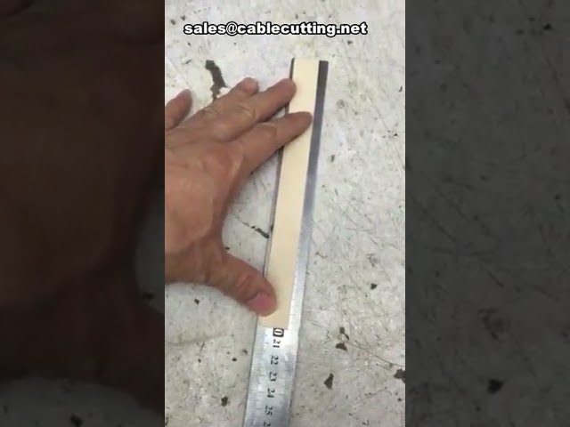 Máquina Cortadora Automática de Bandas Elásticas y Gomas – Corte Preciso y Eficiente
