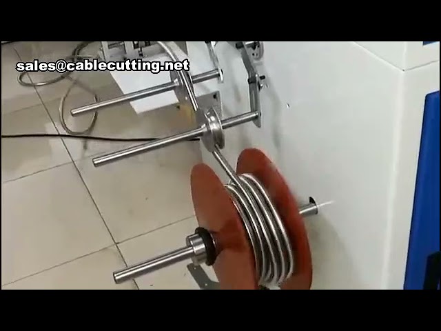 Máquina de bobinado y atado de tuberías con contador integrado - Atadora de cables