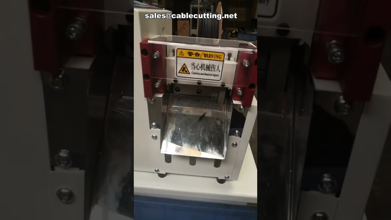 Máquina inteligente cortadora de tubos de PVC y termoencogibles | Cortadora de tubos de plástico blando