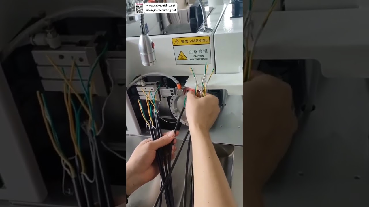 Máquina Automática de Horneado e Impresión de Tubos Termocontraíbles - Herramienta Integrada de Termoencogido