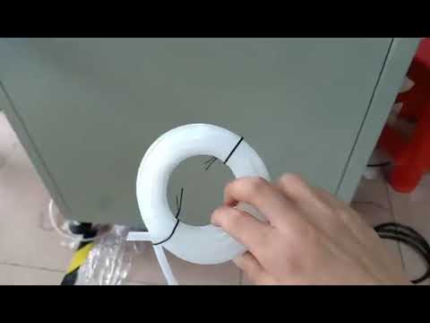 Máquina de corte, bobinado y atado de tubos flexibles de PVC WPM 02SL
