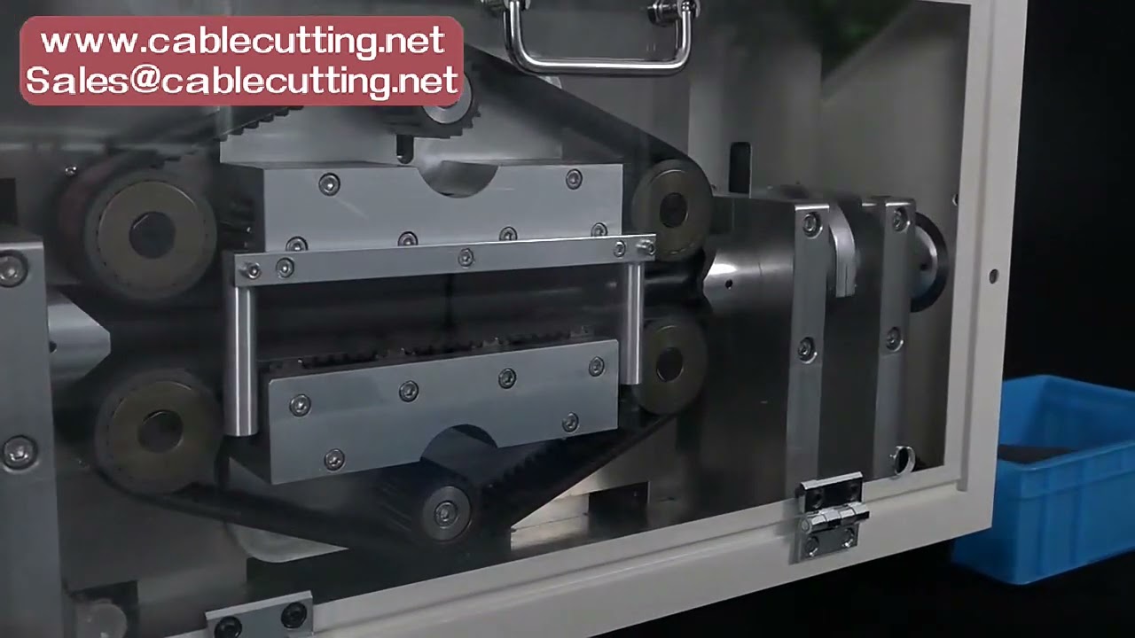Cortadora Automática de Tubos 335 - Transmisión por Correa, 6 Ruedas, para Fundas de Cables y Alambres (Corte Máx. 100 mm)