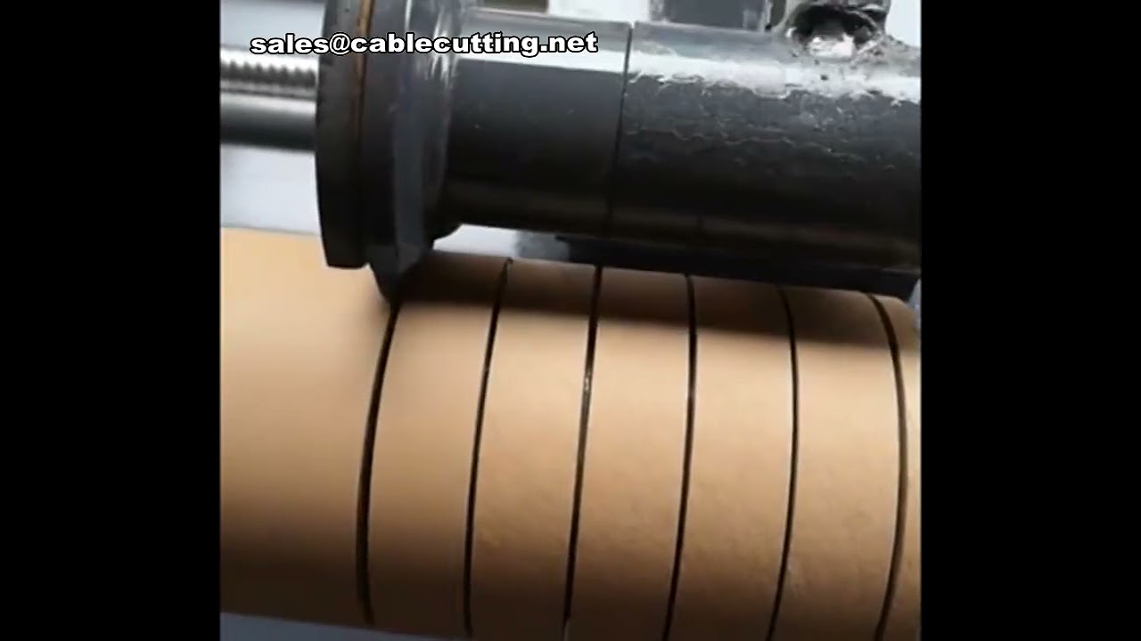 Máquina cortadora de tubos de papel y núcleos Kraft - Equipo de producción eficiente para fábricas