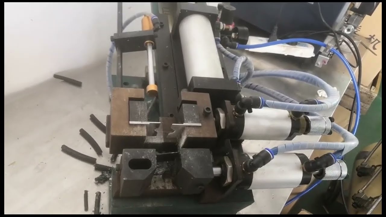 Máquina Pelacables Neumática para Cables Cuadrados Grandes | Peladora Automática Industrial