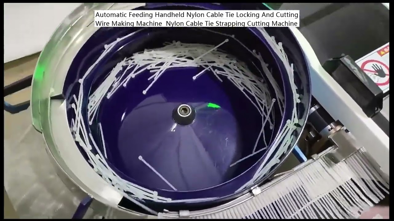 Máquina Portátil Automática para Atar, Apretar y Cortar Bridas de Nailon