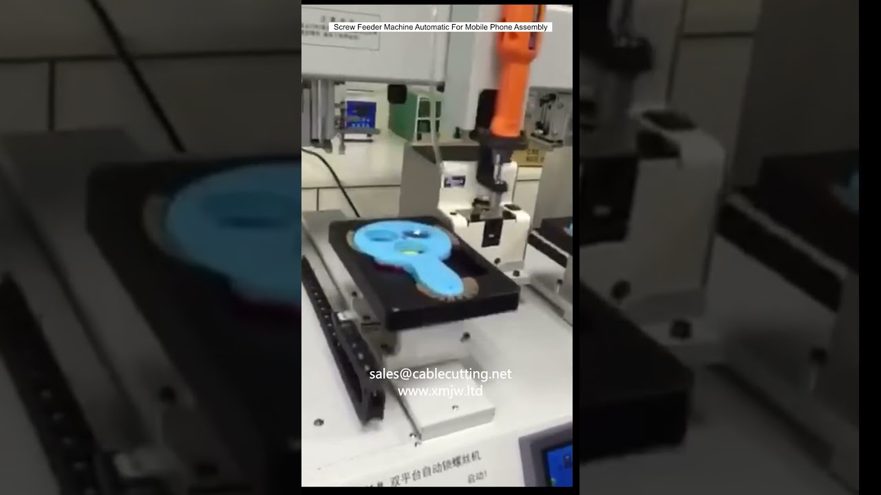 Alimentador Automático de Tornillos para Ensamblaje de Teléfonos Móviles