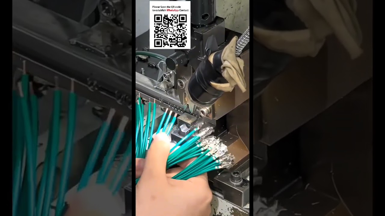 Máquina de Crimpado de Terminales Sueltos con Alimentador Vibratorio y Aplicador de Alta Velocidad