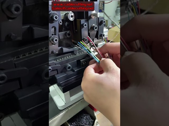 Máquina de Crimpado de Terminales XH2 54 para Cables Molex y JST – Peladora y Crimpadora Semiautomática Multico