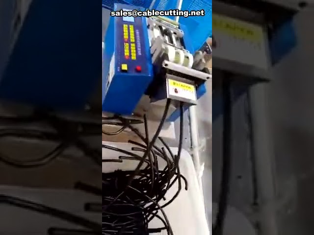 Máquina Cortadora Automática de Mangas de PVC | Corte Preciso y Eficiente