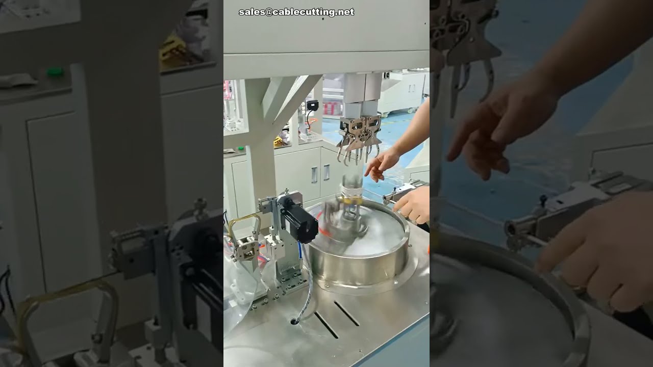 Automatic Wire Winding Machine  Round Single Tie Machine Min  45mm Inner Diameter #factory #machine