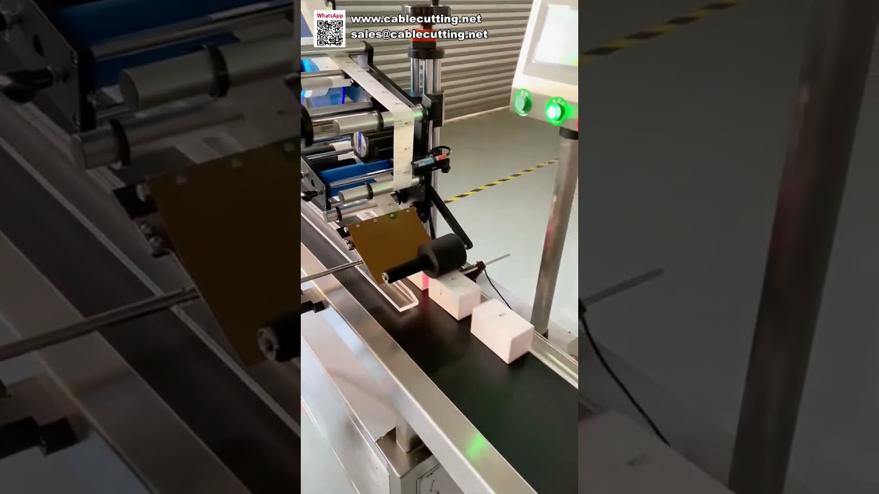Máquina Etiquetadora Automática Universal para Superficies Planas | Aplicador Versátil de Pegatinas para Cualquier Producto