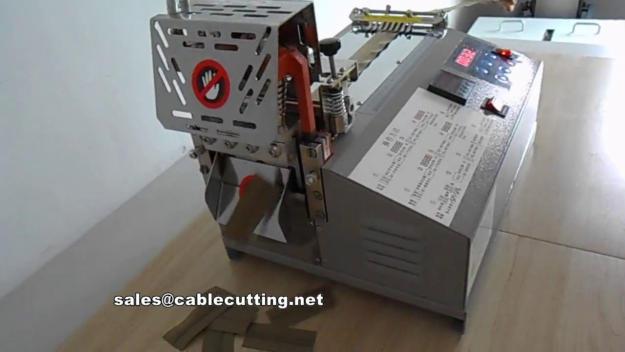 Máquina cortadora de cremalleras metálicas y plásticas: fabricante líder en corte recto y zigzag