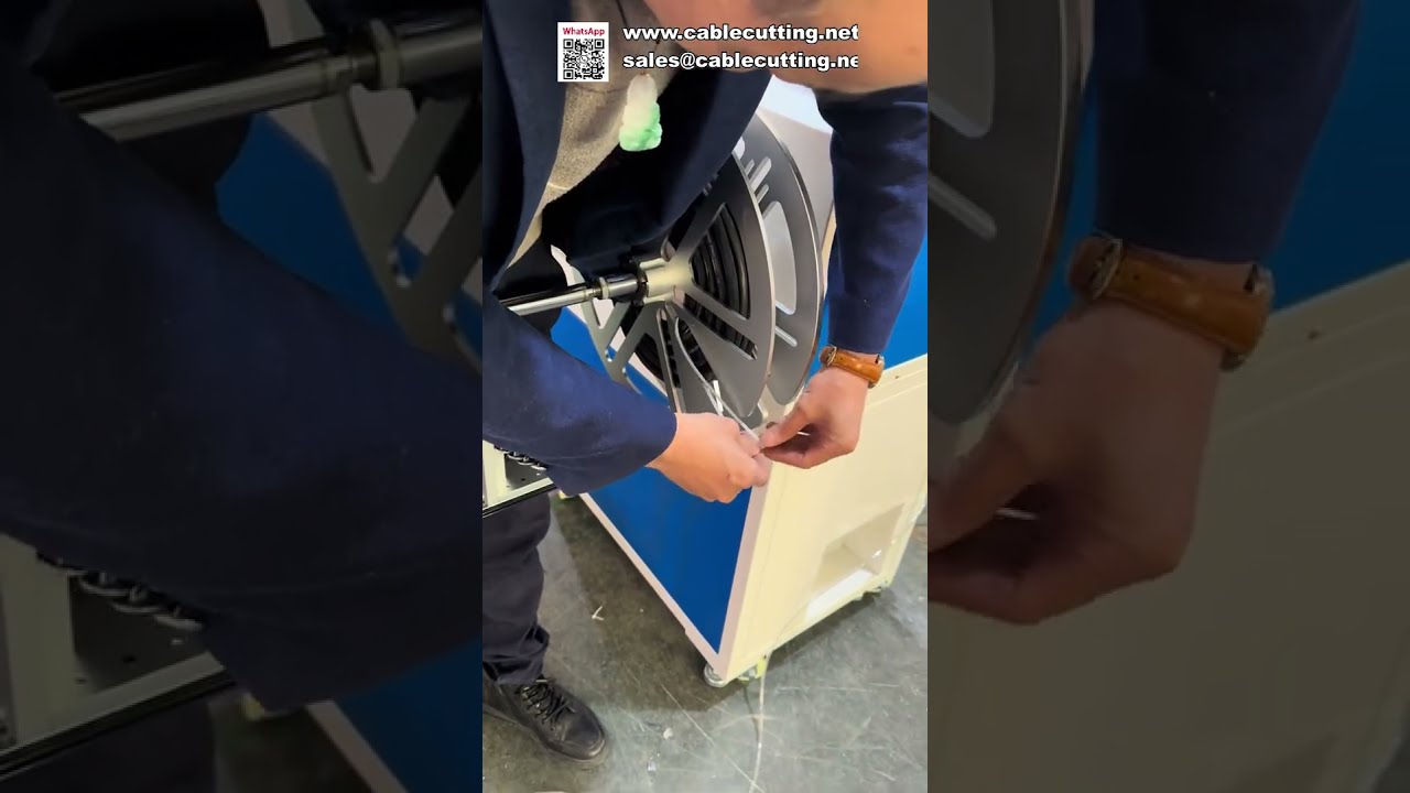 Automatic Meter Counting, Cutting and Winding Machine for Ropes and Hoses
