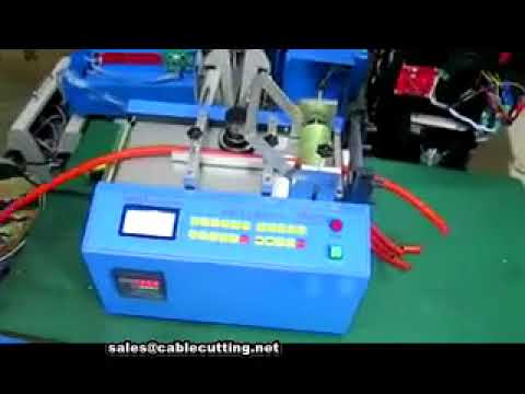 Máquina automática de corte de mangueras de gas, corte personalizable para diversos tipos