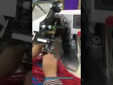 Máquina automática de encintado de arneses de cables, envoltura de cinta