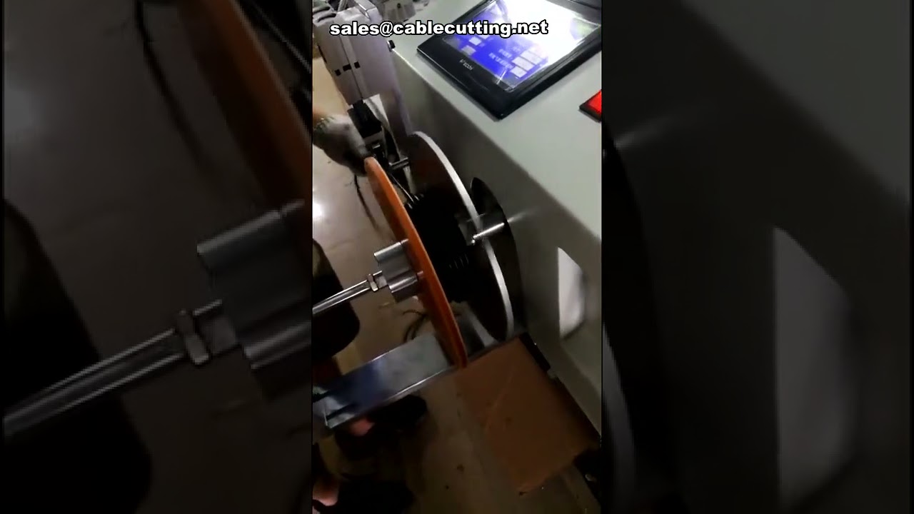 Máquina Automática para Clasificar, Bobinar y Enrollar Cables | Eficiencia Industrial