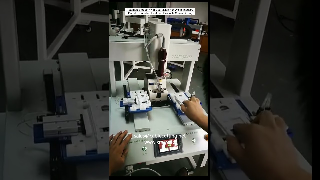 Automated Robot With Ccd Vision For Digital Industry Brand Distribution Featured Products Screw Driv