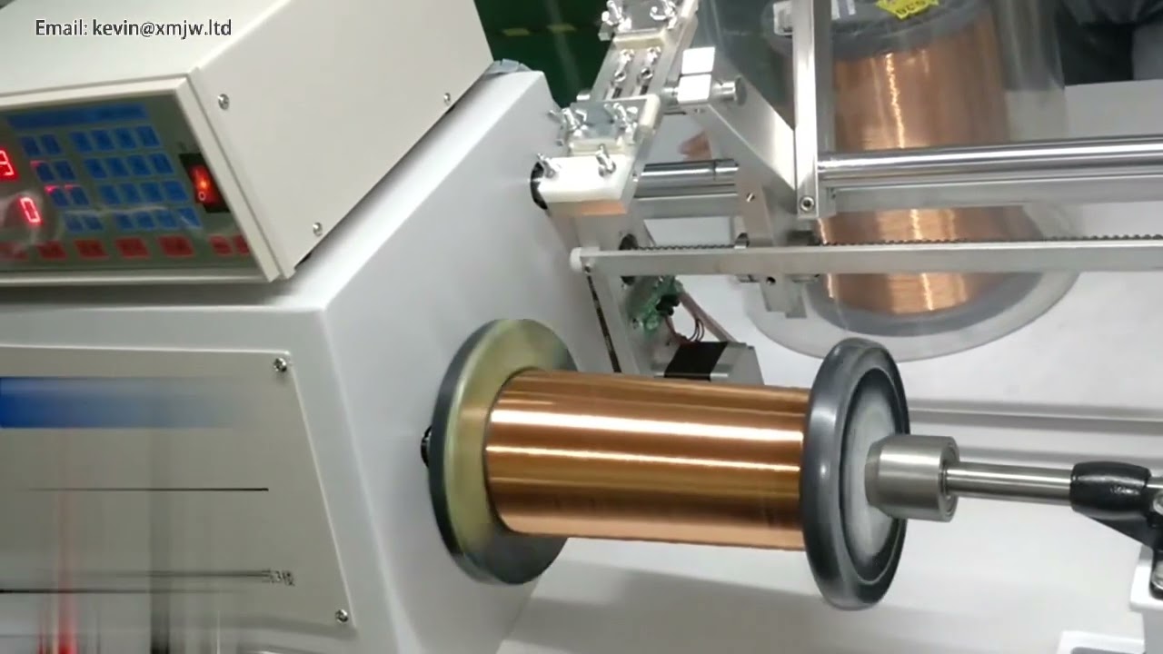 Máquina Bobinadora Automática CNC 830 - Dispensador de Cable y Alambre con Control Computarizado