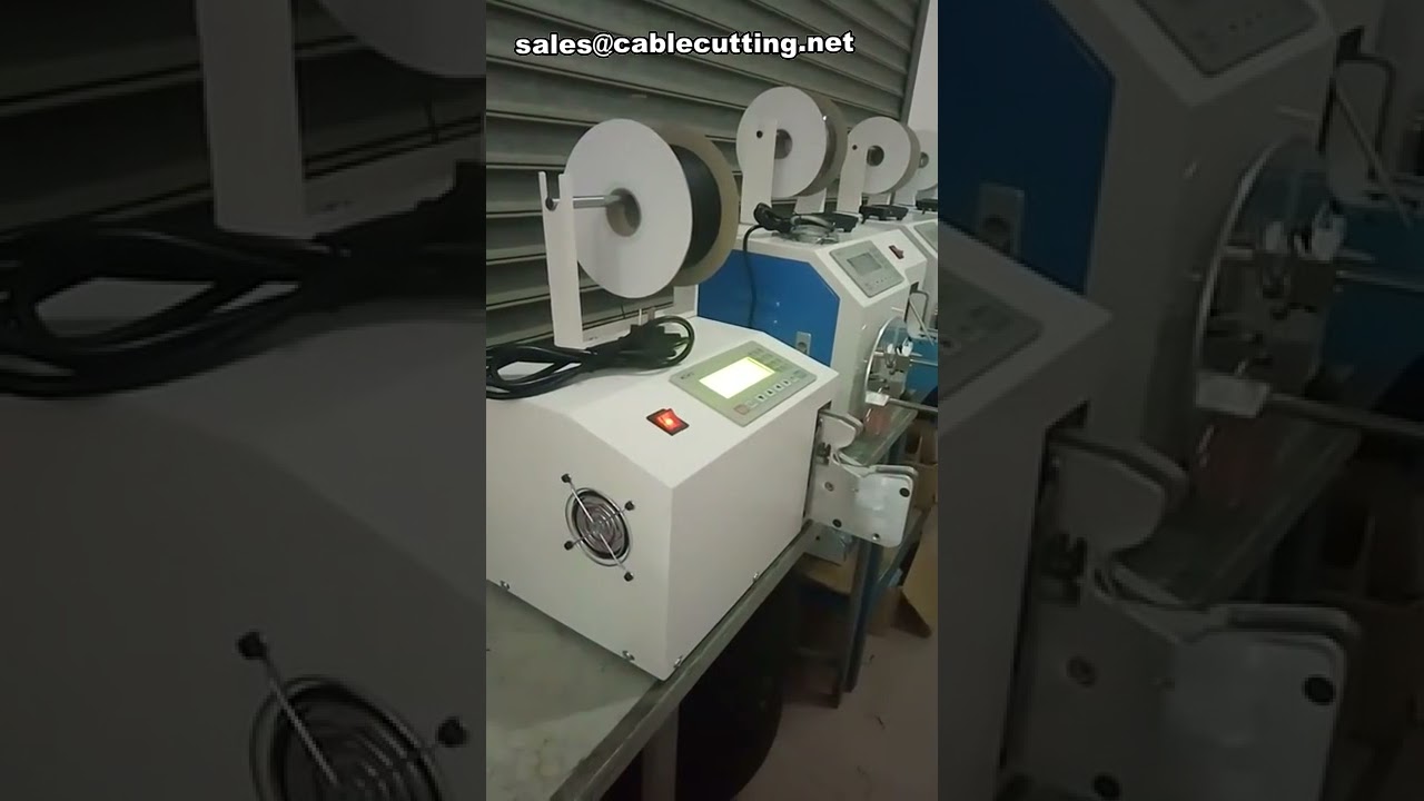 Máquina de atar bolsas - Demostración de atado con alambre y cierre automático