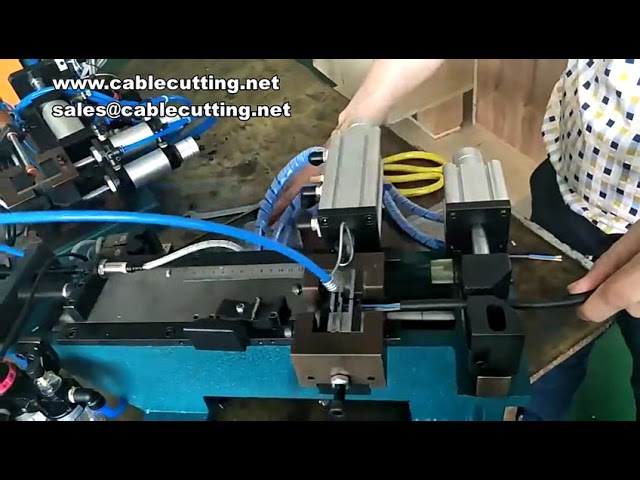 3F4F Pneumatic stripping machine, 310 small vertical horizontal stripping machine, large cable sheat