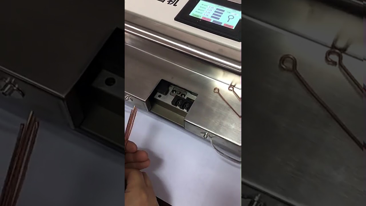 Máquina dobladora de ganchos y arcos de alta precisión para orejas metálicas y alambre especial